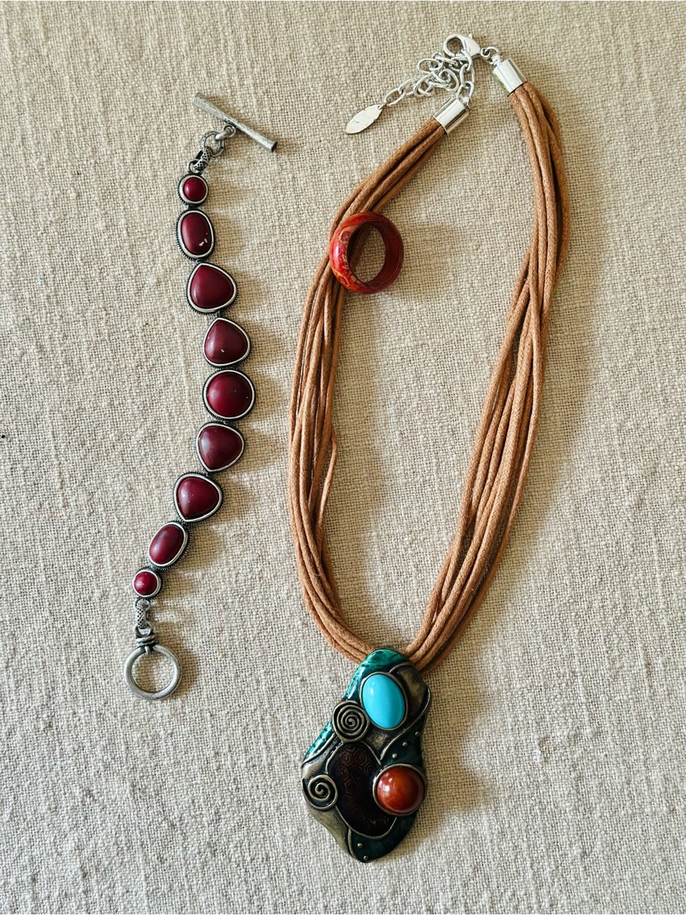 Casual bohemian artisan jewelry